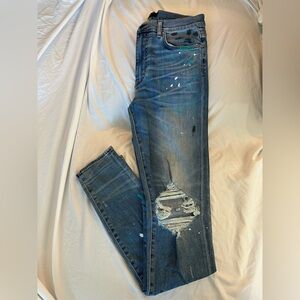 Amiri jeans “Paint Splatter” size 32